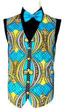 Load image into Gallery viewer, Blue Mystic Waistcoat