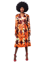 Load image into Gallery viewer, Petals of Yoni - Trench Jacket/Dress