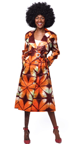 Petals of Yoni - Trench Jacket/Dress