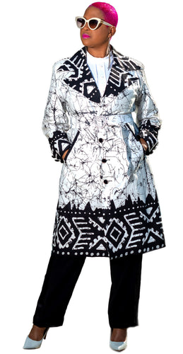 Teeka Trench Jacket (Unisex)